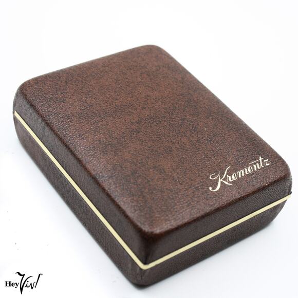 Vintage Krementz Gold Overlay Necklace in Original Box Signed Jewelry - Hey Viv - Picture 6 of 8